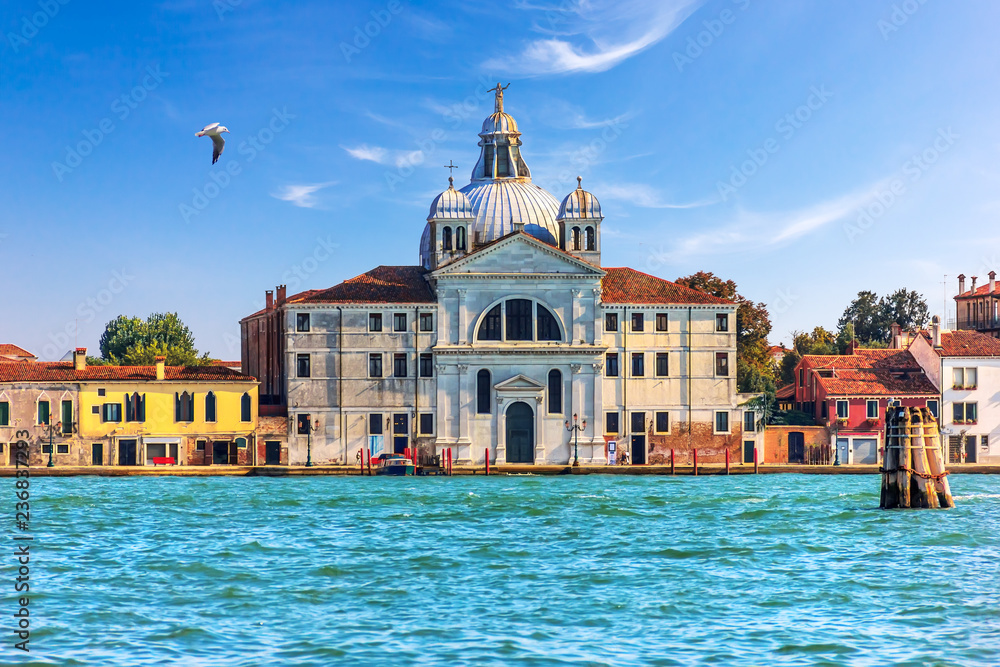 Le Zitelle Church in Guidecca, Venice,  Italy