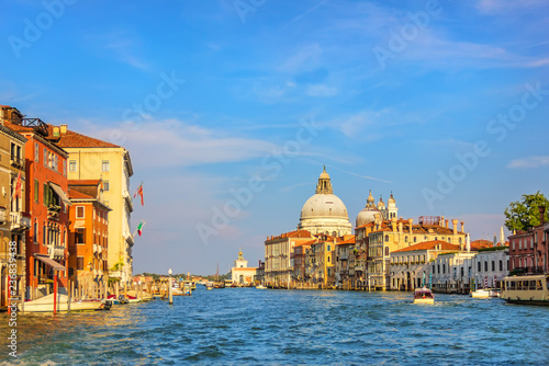 Grand Canal beautiful summer view, Venice, Italy © AlexAnton