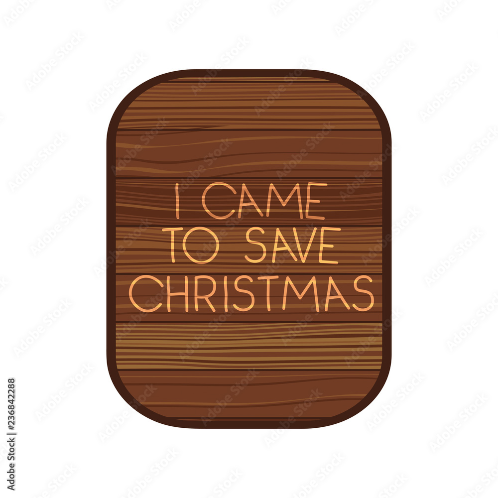rectangle on wooden with christmas message