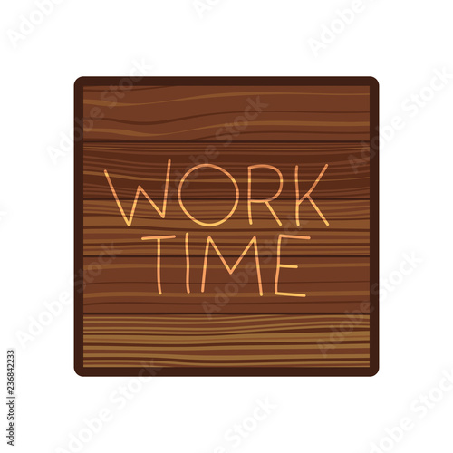 square on wooden with christmas message