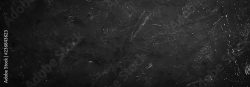 Panel kuchenny z motywem Black stone background. Top view. Free copy space.