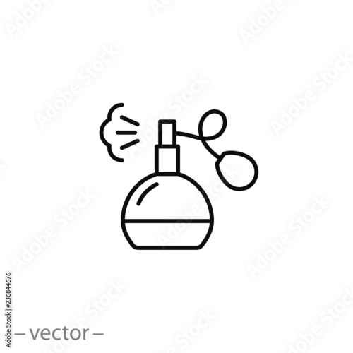 perfume icon vector photo