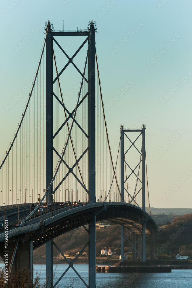 Obraz premium Forth Road Bridge Scotland