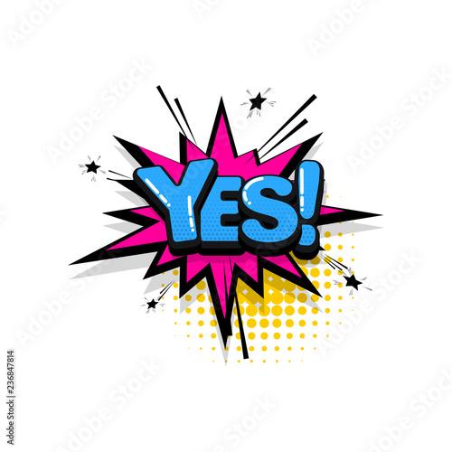 Comic text collection sound effects pop art style
