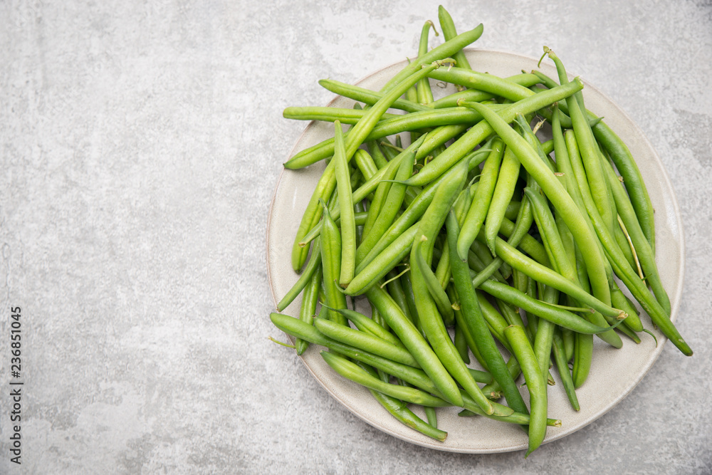 Green fresh string beans, vegetables, healthy food Stock Photo | Adobe Stock