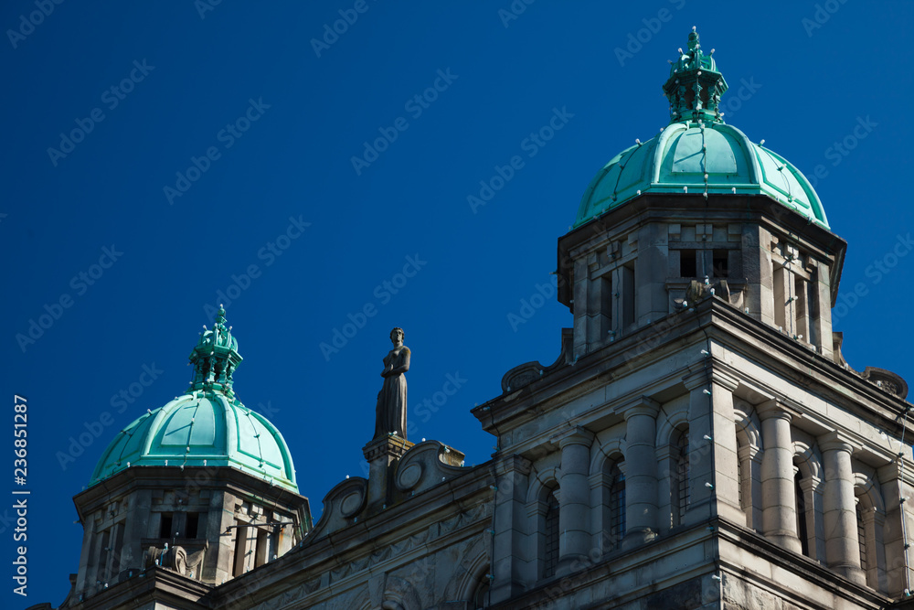 British Columbia Provincial Parliament in Victoria, Canada