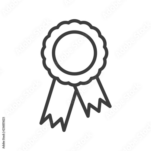 Medal vector icon in modern flat style isolated. Medal can support is good for your web design.