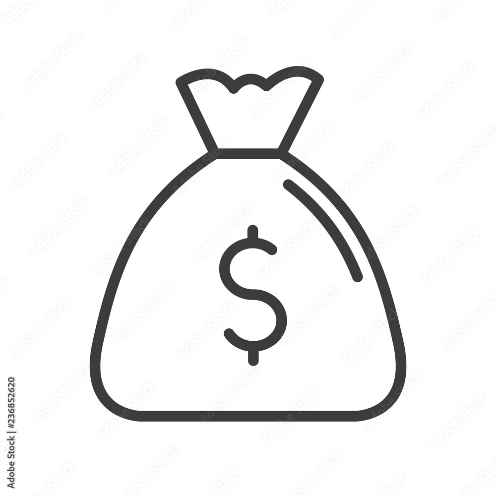 Money vector icon in modern flat style isolated. Money can support is good for your web design. Money vector icon in modern flat style isolated. Money can support is good for your web design.