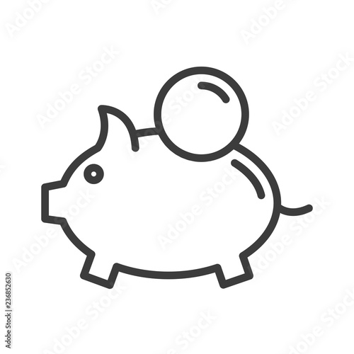 Money vector icon in modern flat style isolated. Money can support is good for your web design.
