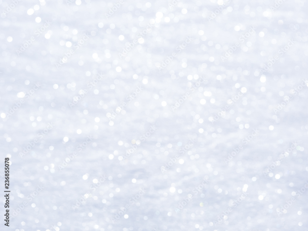 Abstract snow background with bokeh Abstract snow background with bokeh