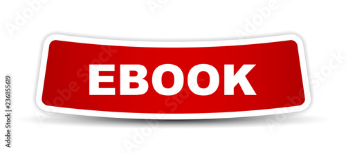 red vector banner ebook