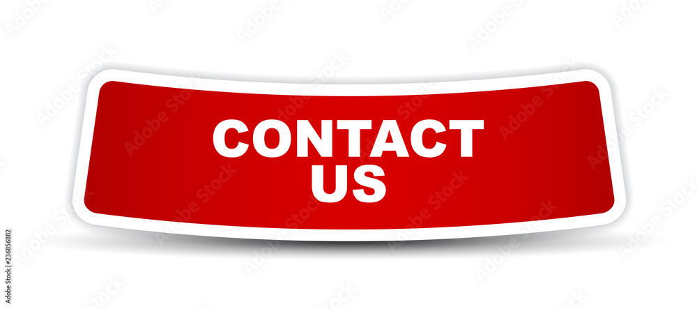 red vector banner contact us red vector banner contact us