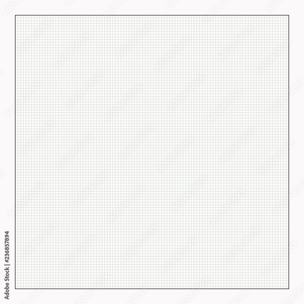 Graph paper sealess pattern. Abstract blueprint paper vector illustration