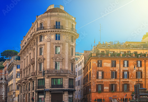 Canvas Print Old building Architecture and landmark of Rome