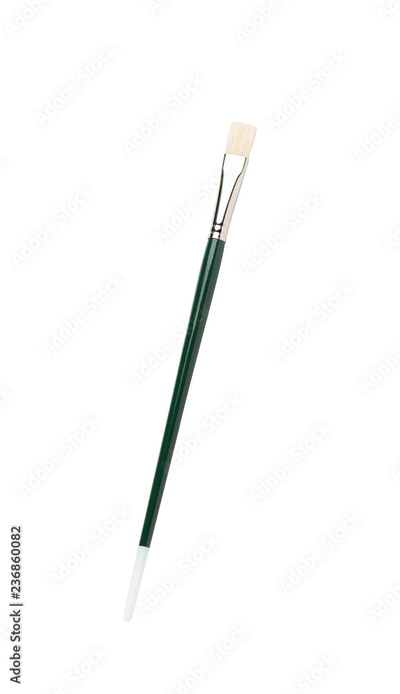 plastic brush isolated on white background plastic brush isolated on white background