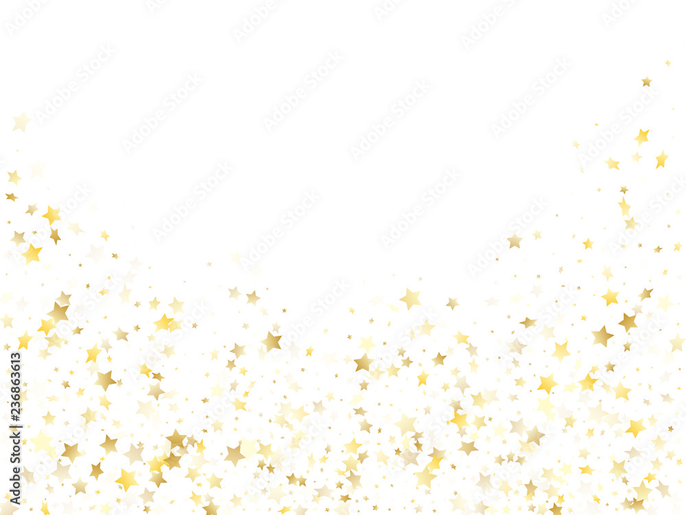 Flying gold star sparkle vector with white background. Flying gold star sparkle vector with white background.