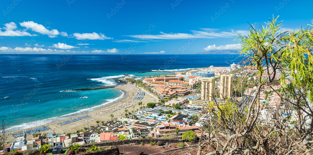Las Vistas beach - panorama landscape