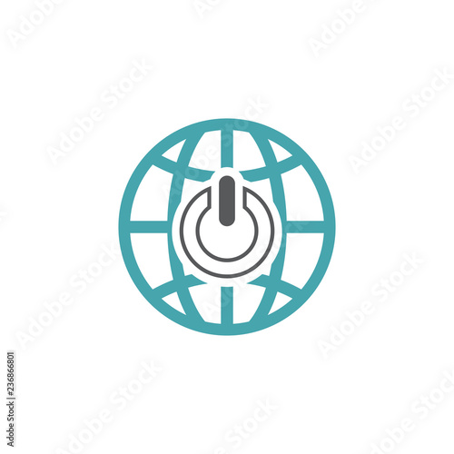 Canvas Print Vector illustration contact information