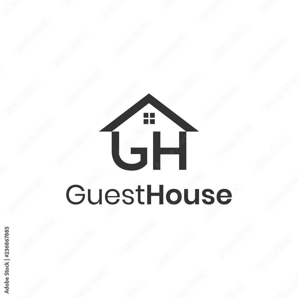 Letters GH Guest House Logo Design Concept Stock Vector Adobe Stock letters-gh-guest-house-logo-design-concept-stock-vector-adobe-stock