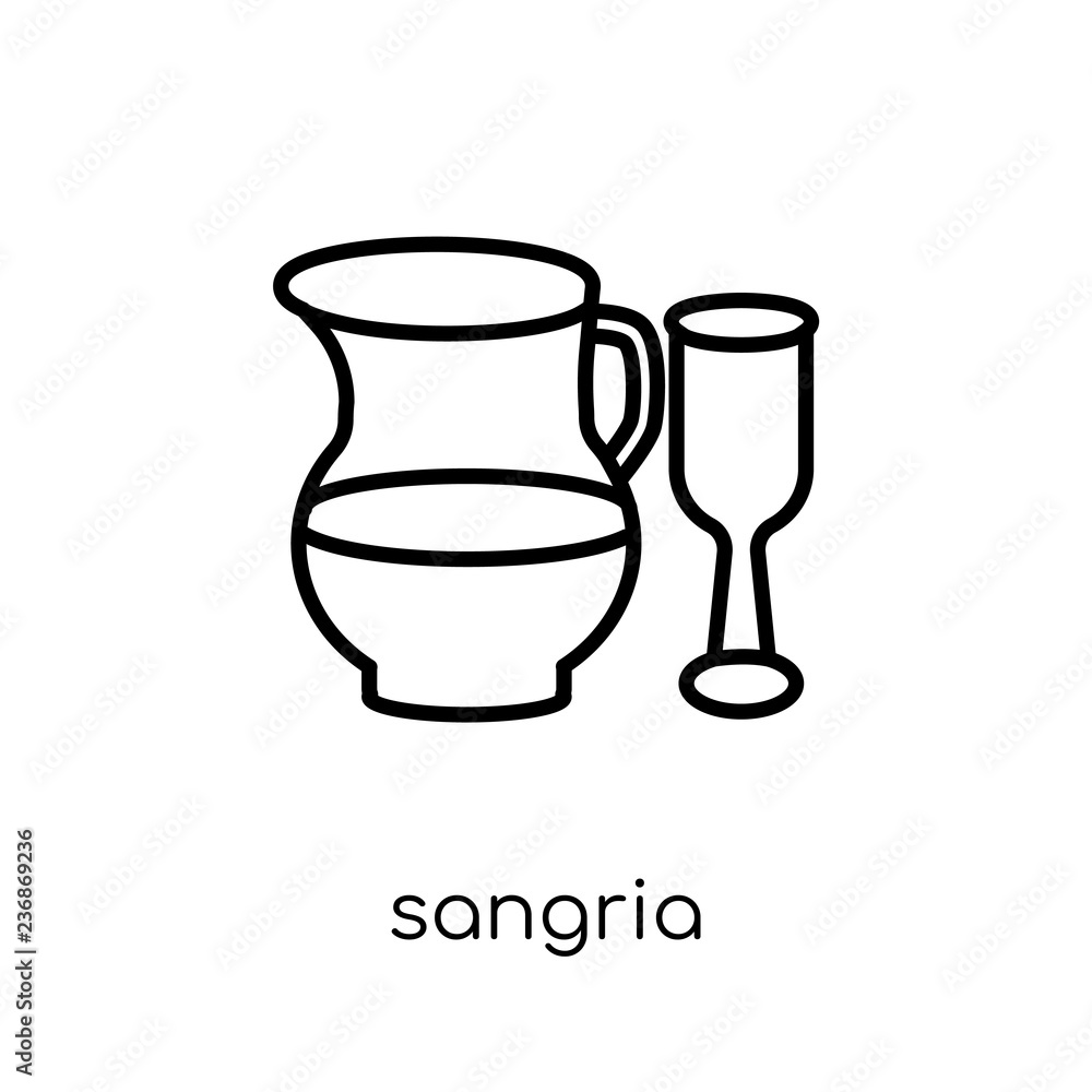 Sangria icon from Drinks collection. Sangria icon from Drinks collection.