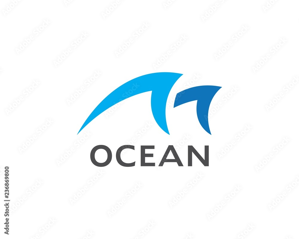 Water Wave symbol and icon Logo Template Water Wave symbol and icon Logo Template
