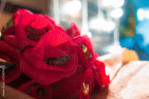 Fototapeta Naklejka Na Ścianę i Meble -  Bouquet of red poppies