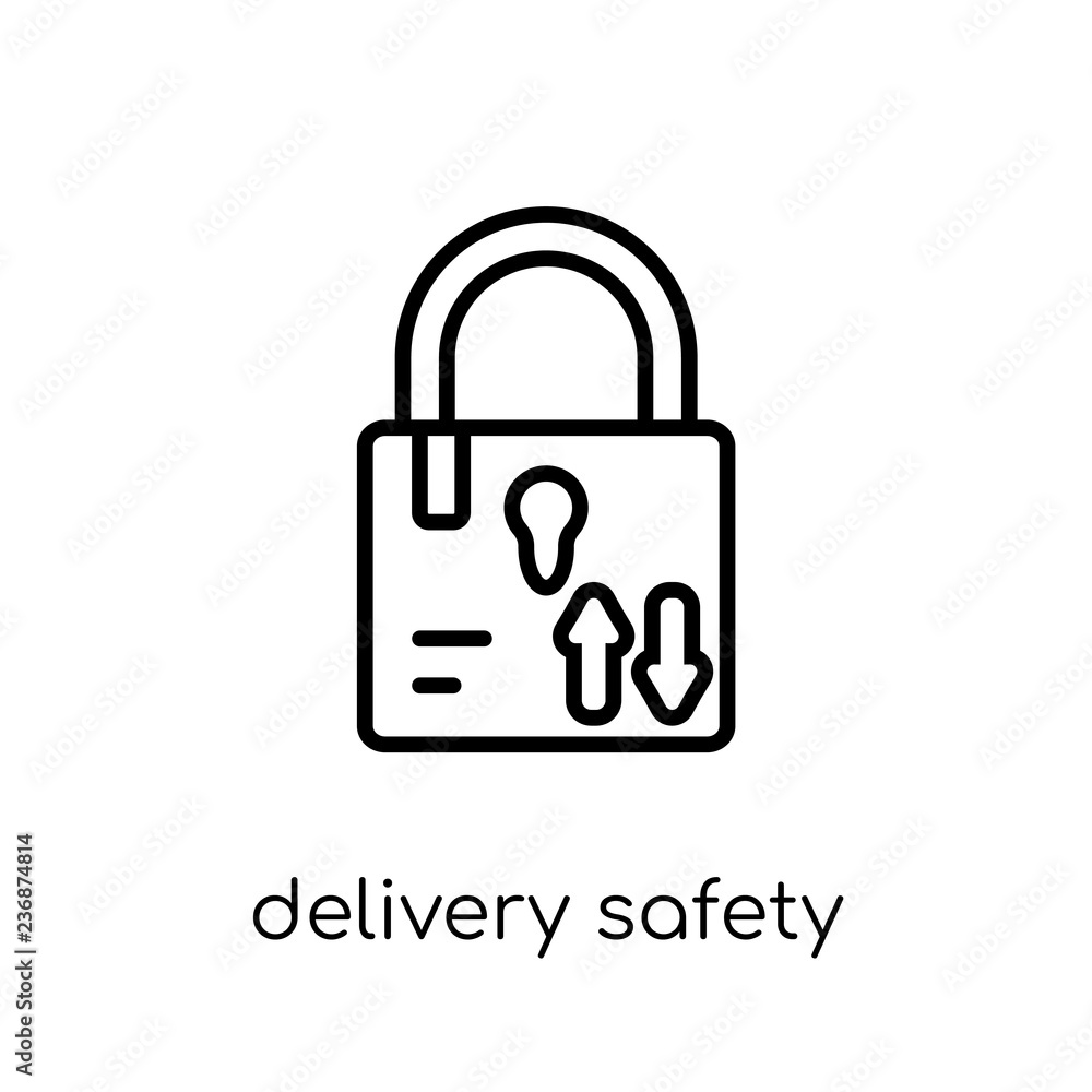 delivery safety icon from Delivery and logistic collection. delivery safety icon from Delivery and logistic collection.