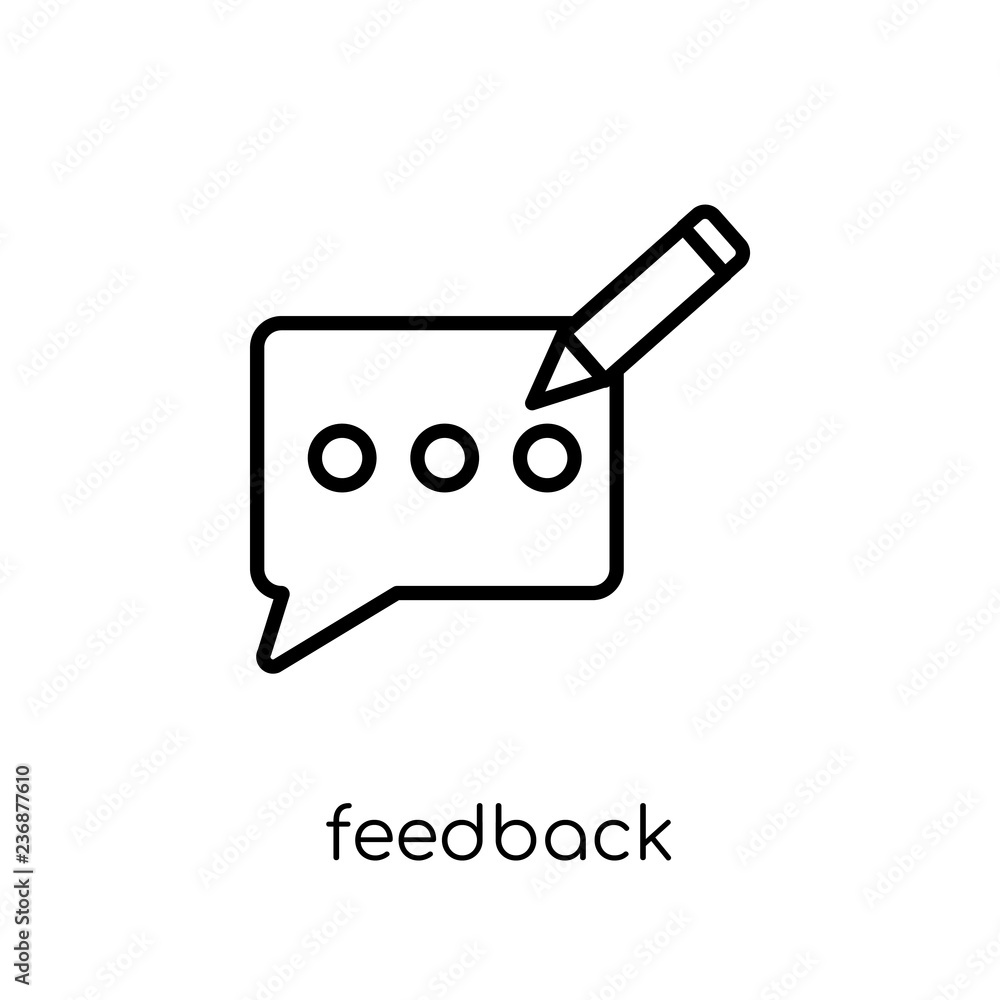 Feedback icon from Communication collection. Feedback icon from Communication collection.