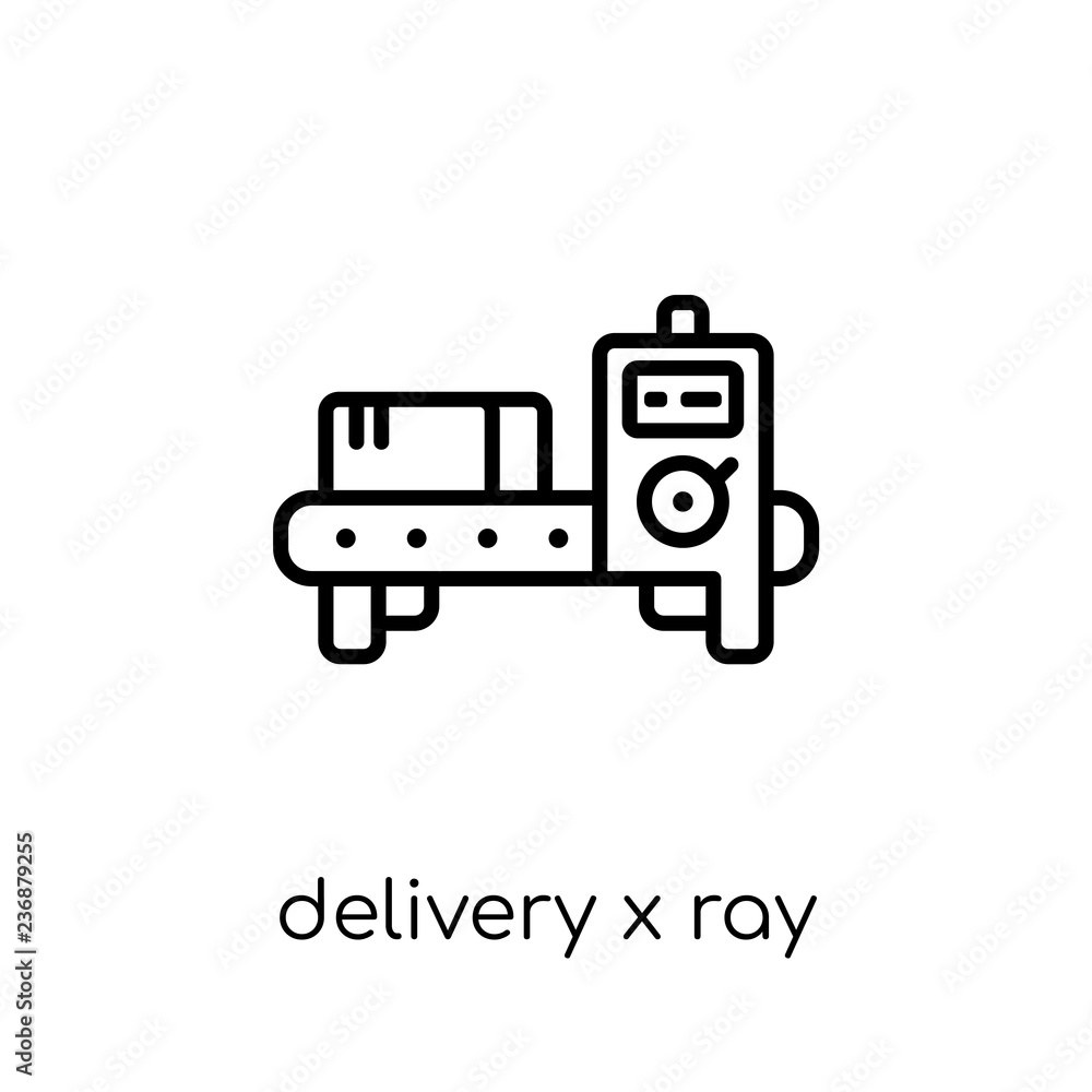 Delivery X ray icon from Delivery and logistic collection. Delivery X ray icon from Delivery and logistic collection.