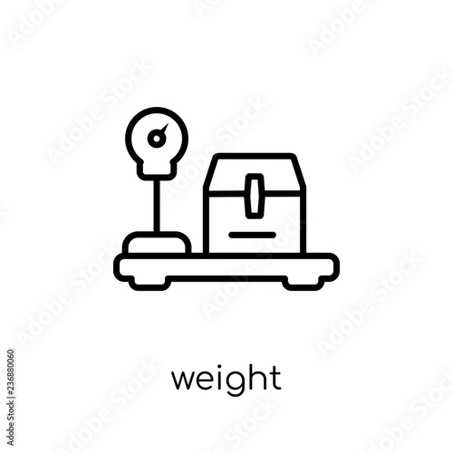 Weight icon from Delivery and logistic collection.