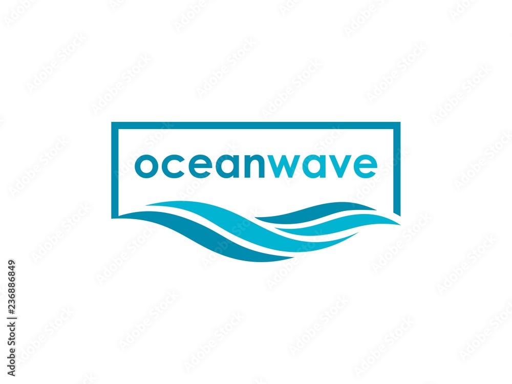 ocean wave logo design inspiration ocean wave logo design inspiration