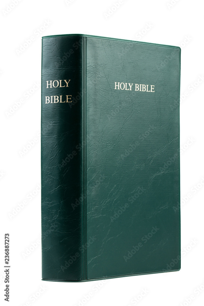 Holy Bible Isolated On White Holy Bible Isolated On White
