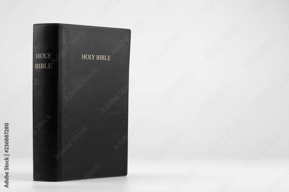 Holy Bible Isolated On White Holy Bible Isolated On White