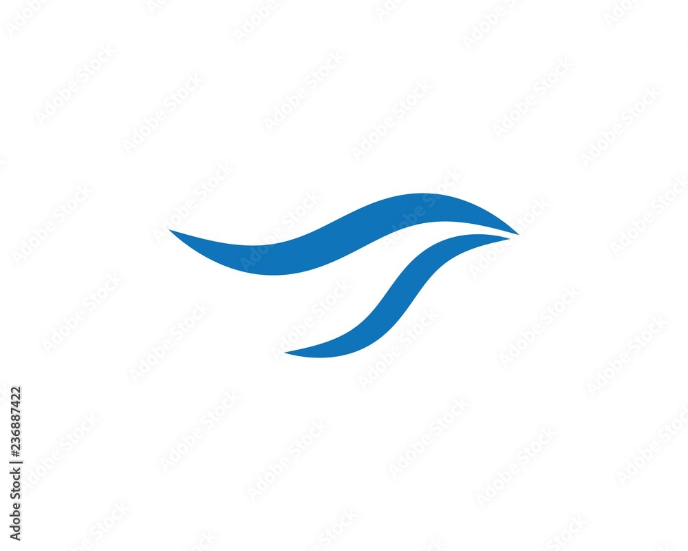Water Wave symbol and icon Logo Template Water Wave symbol and icon Logo Template