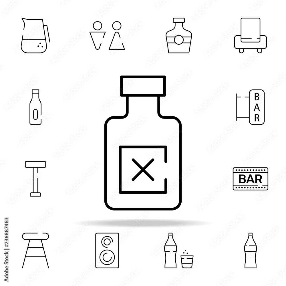 rum icon. bar icons universal set for web and mobile rum icon. bar icons universal set for web and mobile