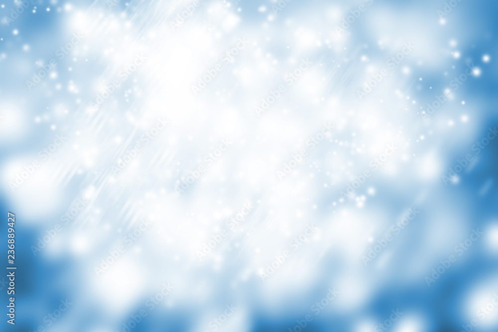 white circle on blue blur abstract background. bokeh Christmas blurred beautiful shiny Christmas lights white circle on blue blur abstract background. bokeh Christmas blurred beautiful shiny Christmas lights