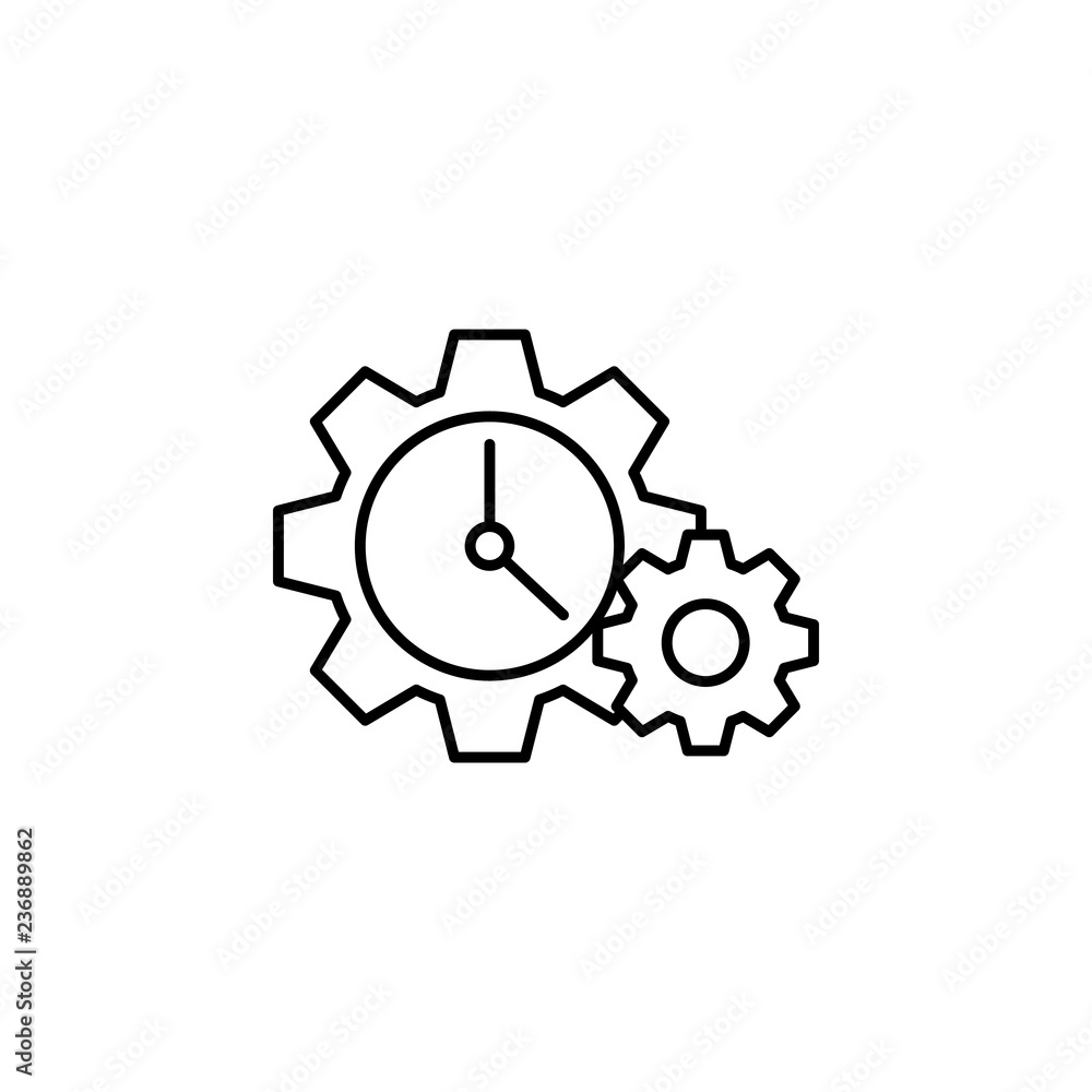 time optimization icon. Element of business icon. Premium quality graphic design icon. Signs and symbols collection icon for websites, web design, mobile app