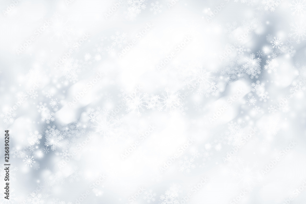white snow blur abstract background. bokeh Christmas blurred beautiful shiny Christmas lights white snow blur abstract background. bokeh Christmas blurred beautiful shiny Christmas lights