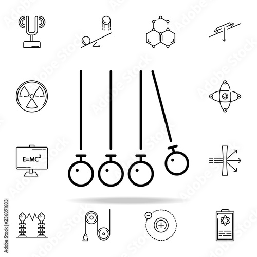momentum icon. physics icons universal set for web and mobile
