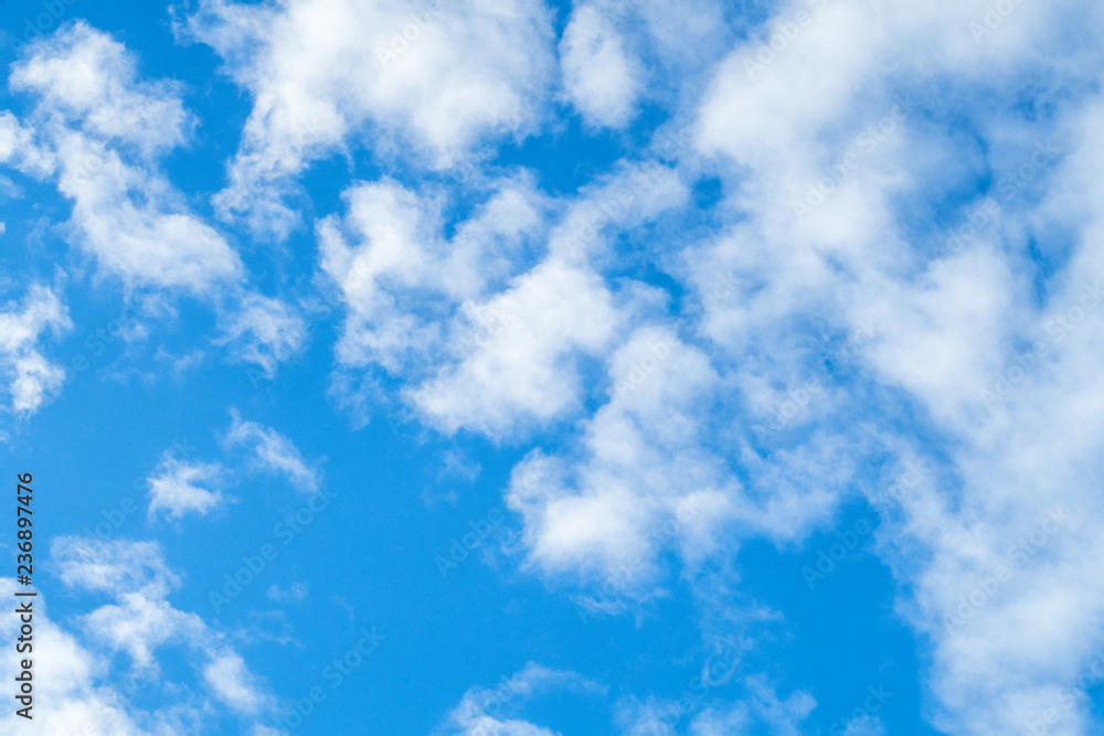 bright blue sky with white clouds bright blue sky with white clouds