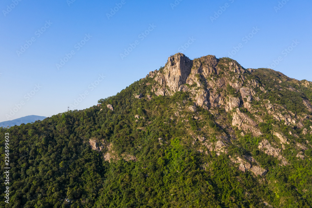Lion rock mountain