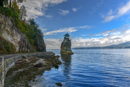 Siwash Rock - Vancouver, Canada photo