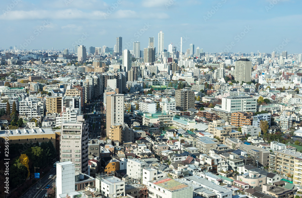 Fototapeta premium Kierunek Ikebukuro z Tokio Korakuen