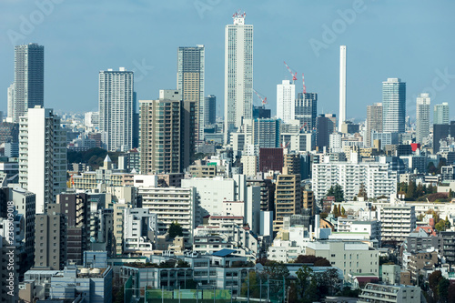 東京後楽園から望む池袋方面