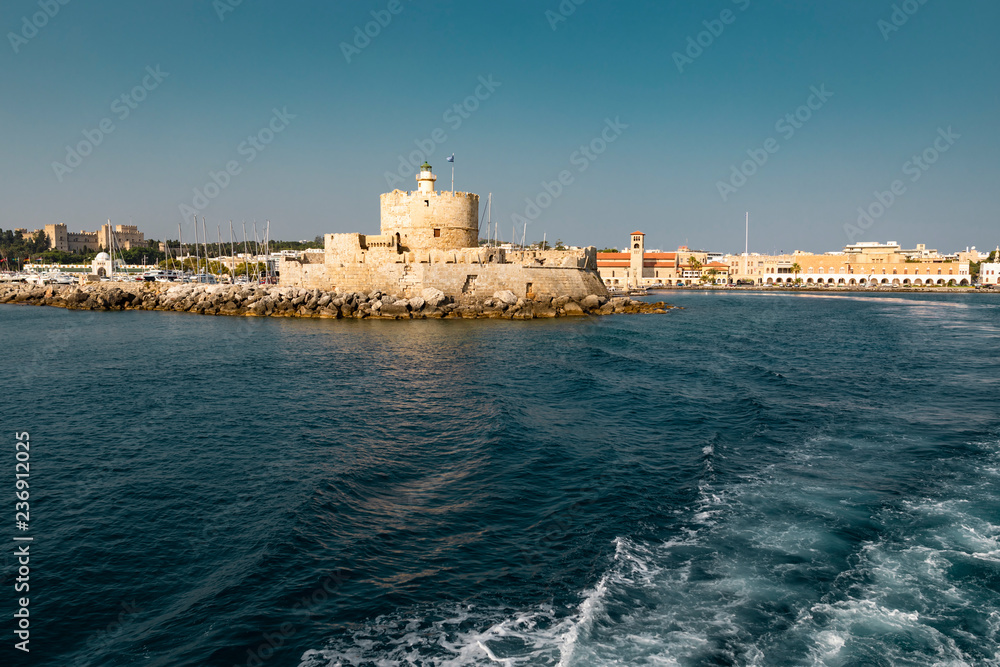 City of Rhodes From The Sea