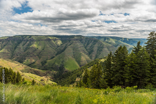 Historic Nez Perce site, Joseph Canyon, the winter home of Chief Joseph's band of Nee-me-Poo photo