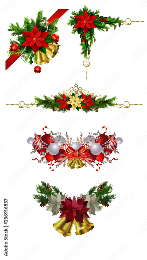 Christmas elements for your designs Christmas elements for your designs