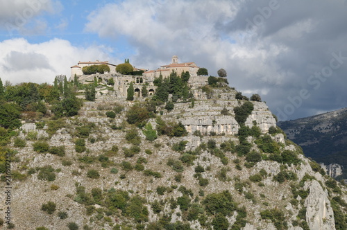 Blick auf Gourdon