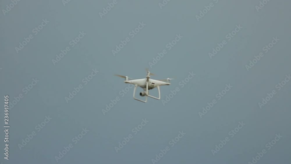 the quadcopter is shooting the quadcopter is shooting