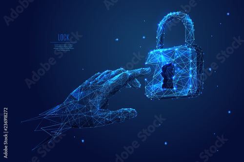 Lock low poly touch
